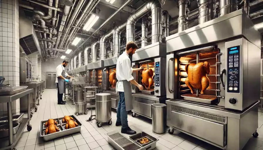 elige el horno para rostizar pollos para ti