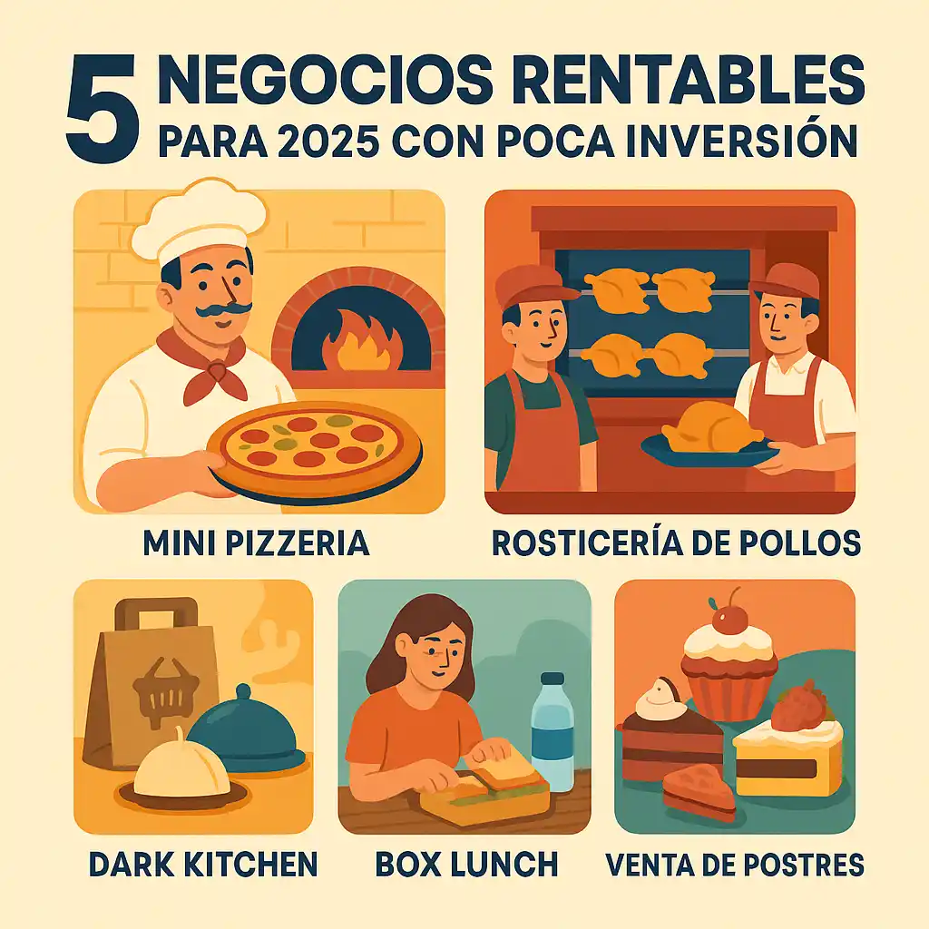 5 ideas de negocios rentables 2025