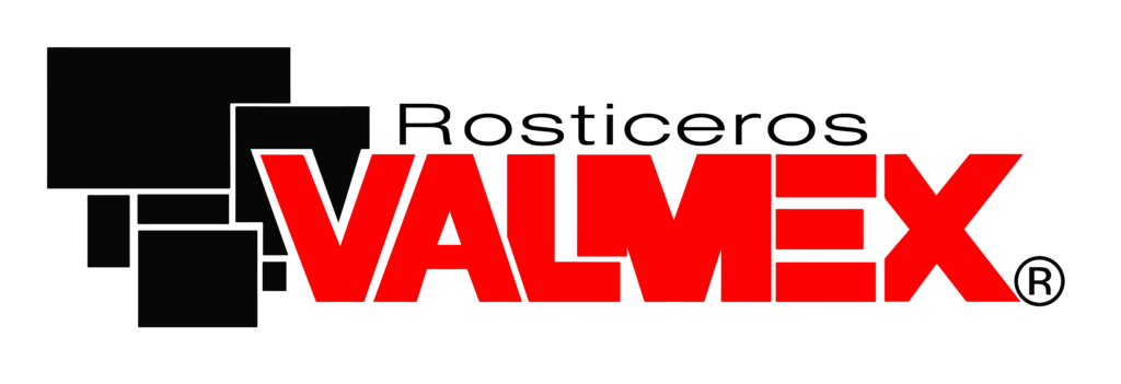 logotipo de rosticeros Valmex, fabricante de hornos rosticeros para cocinas industriales