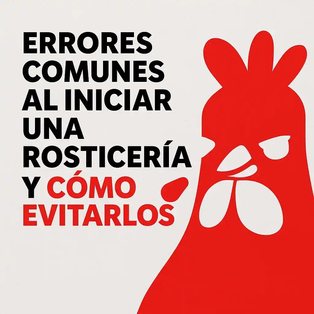 Errores comunes al iniciar una rosticería y cómo evitarlos